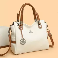 Bolsas de luxo de couro macio bolsas femininas designer 3 camadas ombro crossbody