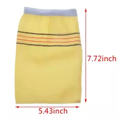 Spa esfoliador de dois lados luva de banho limpeza do corpo - comprar online