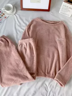 Conjuntos de pijamas de inverno feminino - loja online