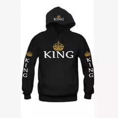 Imagem do Moletom com Capuz QUEEN & KING
