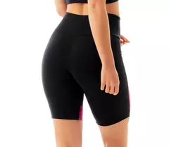 Conjunto de bermudas fitness e topo sem bojo poliamida ginásio luxo duas peças - loja online