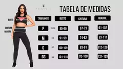 Conjunto Fitness Fristyle Legging E Top Academia Feminino Para Práticas Esporti na internet
