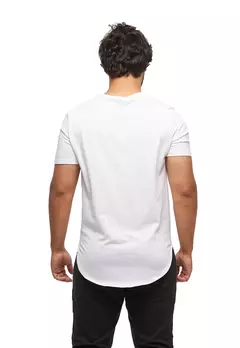 CAMISETA LONGLINE MASCULINO OVERSIZE CAMISA MANGÁ CURTA - comprar online