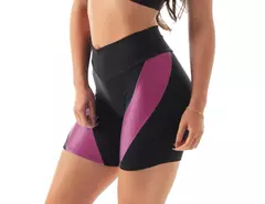 Conjunto de bermudas fitness e topo sem bojo poliamida ginásio luxo duas peças - comprar online
