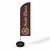 Windbanner Sodie Doces em Tecido Oxford com Haste e Base - 3 metros - formato Vela