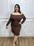 Vestido curto ciganinha