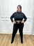 Conjunto Calça/Cropped - Planet Plus | Moda Feminina Plus Size