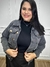 Jaqueta jeans grafite