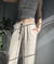 Pant lino beige
