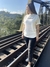 Camiseta Oversized - off-white - Graffiti - Libras