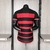 camisa-adidas-flamengo-vermelha-preta-vermelho-preto-home-titular-listrada-24-25-gabigol-pedro-arrascaeta-delacruz-luizaraujo-everton-versao-jogador