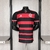 camisa-adidas-flamengo-vermelha-preta-vermelho-preto-home-titular-listrada-24-25-gabigol-pedro-arrascaeta-delacruz-luizaraujo-everton-versao-jogador