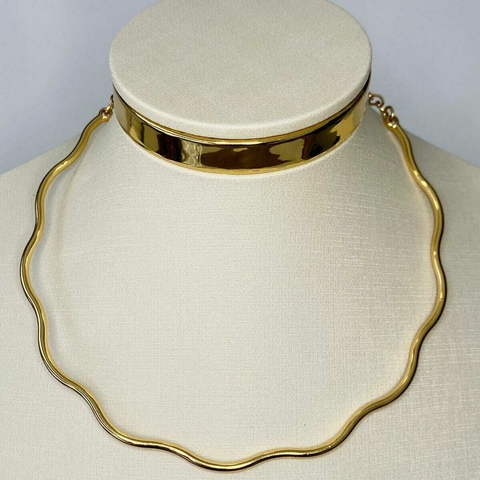 Choker Aro Ondulado CL07