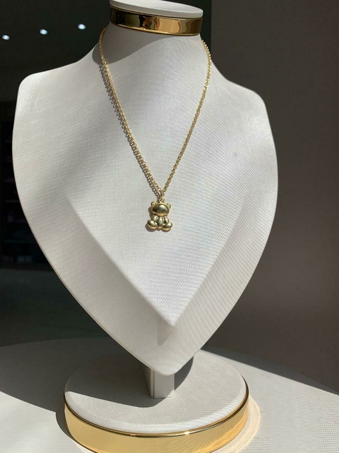 Colar Pingente Urso CL50