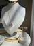 Conjunto Trevo em Pedraria CO14