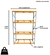 Mini Porta Pallet 500Kg Inicial 3,00m x 1,80m x 80cm 4 Níveis - comprar online