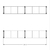 Kit 4 mini porta pallet 250 kg 180x200x60 (CxLxP) - comprar online