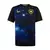 Camisa Botafogo Pré Jogo 24/25 - Torcedor Reebok Masculina - Preta com detalhes em azul e amarelo