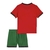 Kit Infantil Portugal, Kit Portugal 24/25, Kit Infantil Seleção Portuguesa, Kit Portugal Vermelho, Kit Portugal Infantil Vermelho com Preto e Verde, Uniforme Infantil Portugal, Kit Seleção Portugal I 24/25, Kit Infantil Portugal Oficial, Kit Criança Portu
