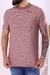 T - Shirt Masculina Slim Malha 3D Texturizada Marrom - Fitz Jeans Atacado