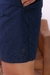 Short Jogger Sarja com Zíper no Bolso Frontal Azul Marinho na internet