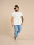 Imagem do Camisa Gola Polo no Tricô Soft Texturizado Off White