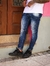 Calça Jeans Slim Destroyed Elastic Power - Fitz Jeans Atacado