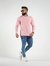 Camisa Manga Longa no Canelado Servilha - Rosa Flamingo - loja online