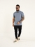 Camisa Gola Polo no Cotton com Elastano - Cinza Chumbo - loja online