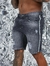 Bermuda Jogador Destroyed Com Faixa Grega Lateral