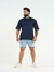 Camisa Oversized Street Litoral - Azul Marinho - Fitz Jeans Atacado