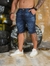 Bermuda Jeans Slim Básica Azul com Elastano - Fitz Jeans Atacado
