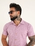 Camisa de Botão Slim no Tricô Texturizado com Elastano na internet
