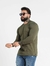 Camisa Manga Longa no Canelado Luxemburgo - Verde Militar - Fitz Jeans Atacado