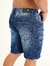 Bermuda Jeans Slim Azul Básica - comprar online