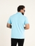 Camisa Gola Polo no Cotton com Elastano Azul - loja online