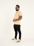 Camisa Gola Polo no Cotton com Elastano - Creme
