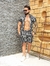 Conjunto Mauricinho Floral Preto na internet