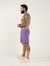 Short Mauricinho no Linho Algodão - Roxo