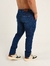 Calça Jeans Slim com Bolso Embutido - Azul - Fitz Jeans Atacado