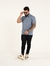 Camisa Gola Polo no Cotton com Elastano - Cinza Chumbo - Fitz Jeans Atacado