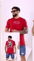 Camisa Masculina LongLine King Vermelha - comprar online