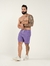 Short Mauricinho no Linho Algodão - Roxo - loja online