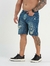 Bermuda Jeans Destroyed com Detalhe em Petch - Fitz Jeans Atacado