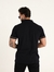 Camisa Gola Polo Preta no Cotton com Elastano - Fitz Jeans Atacado