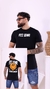 Camisa Masculina LongLine Smile Preta - comprar online