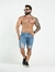 Bermuda Jogador Jeans Destroyed Pigmentada - Fitz Jeans Atacado