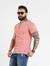 Tshirt Gola Portuguesa no Tricô 100% Algodão - Rosé