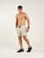 Imagem do Bermuda Jogger Cargo Street Bolso Botão - Creme