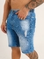Bermuda Masculina Jeans Slim Azul na internet